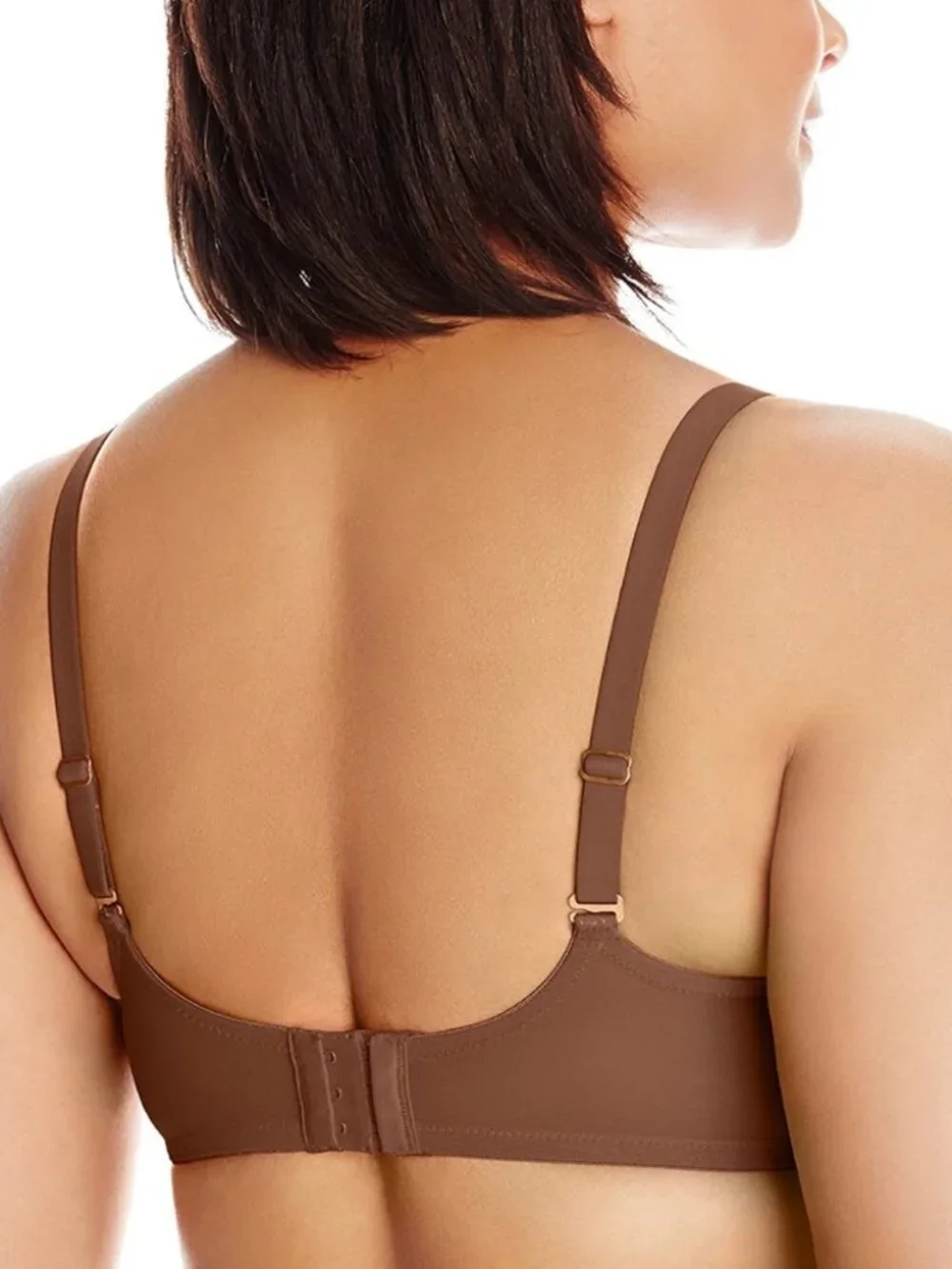 Natori Smooth Scroll Full Figure Underwire Bra 30H Truffle Blush NWT